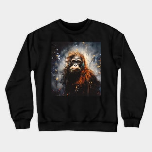 Great Ape Painting Crewneck Sweatshirt